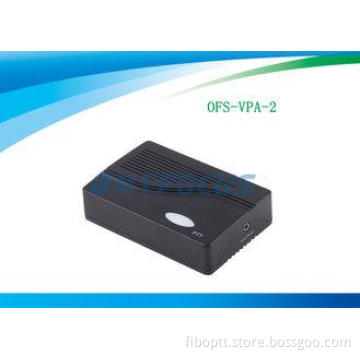 Ethernet 2 Port VOIP GSM Gateway FXS Device 10 / 100 Base-T
